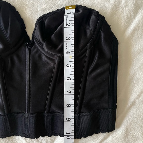 Black vintage corset top - Picture 5 of 6